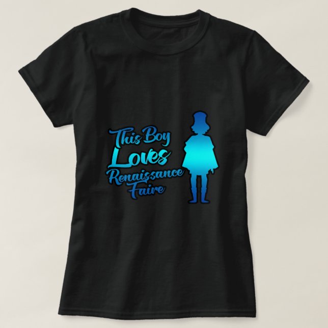 Camiseta A este chico le encantan los trenes de los niños p (Diseño del anverso)