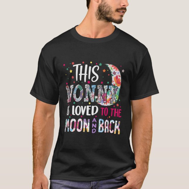 Camiseta A Este Diablos Le Encanta La Luna Y El Regalo De R (Anverso)
