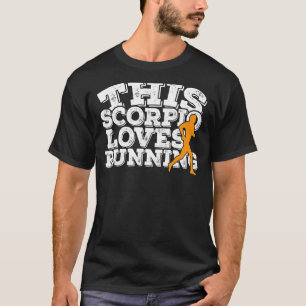 Camiseta A este escorpión le encanta correr
