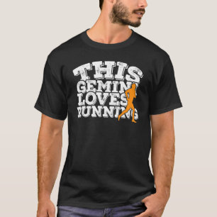 Camiseta A este Gemini le encanta correr