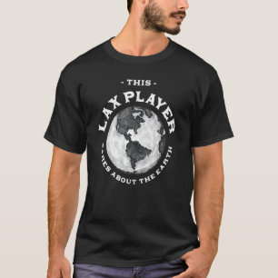 Camiseta A este jugador lax le importa el terraplén de la n