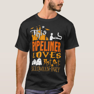 Camiseta A este lanzador le encanta la fiesta de halloween 