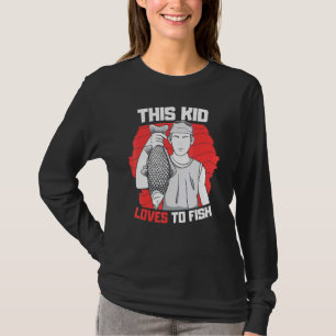 Camiseta A Este Niño Le Encanta El Pescado