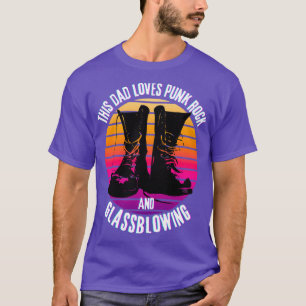 Camiseta a este padre le encanta el rock de punk y los padr