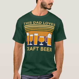 Camiseta A este papá le encanta beber cerveza artesanal