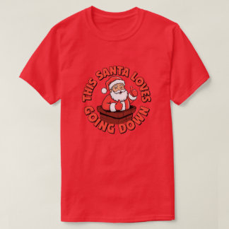 Camiseta A este Papá Noel le encanta bajar