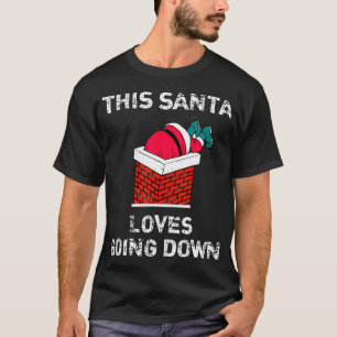 Camiseta A este Papá Noel Le Encanta Ir A Navidades Gracios