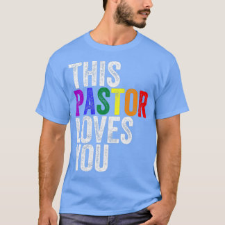 Camiseta A este pastor le encanta el desfile gay del orgull