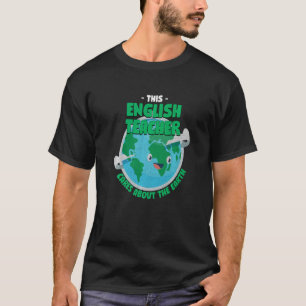 Camiseta A este profesor de inglés le importa la naturaleza