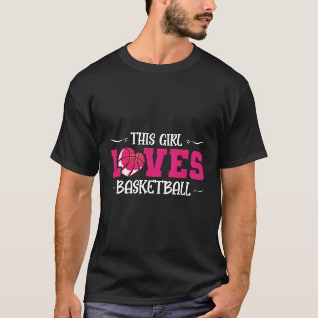 Camiseta A esto le encanta el baloncesto (Anverso)