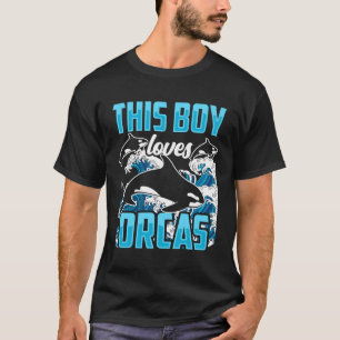 Camiseta A esto le encanta la ballena del mar de las Orcas 