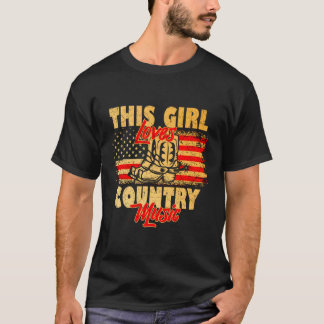 Camiseta A esto le encanta la música country