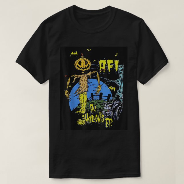 Camiseta A.F.I All Hallow's E.P. (Diseño del anverso)