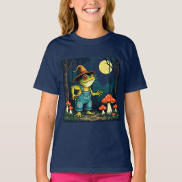 Camiseta A Familiar Toad Witch Foraging At Night