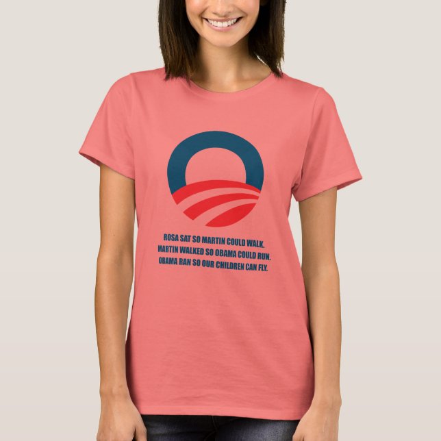 Camiseta A favor de Obama - MARTIN CAMINÓ PARA QUE OBAMA PU (Anverso)