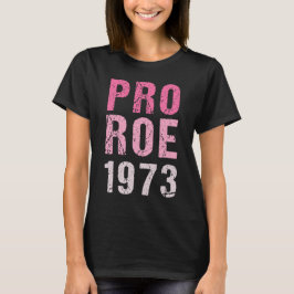 Camiseta A favor del aborto legal 1973
