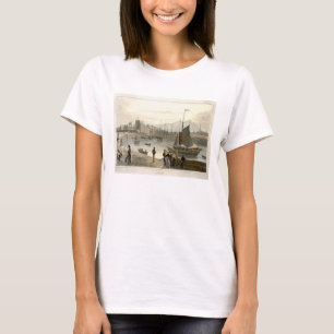 Camiseta A ferry arriving at Leith, from 'A Voyage Around G