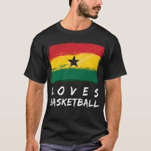 Camiseta A Ghana le gusta el básquetbol