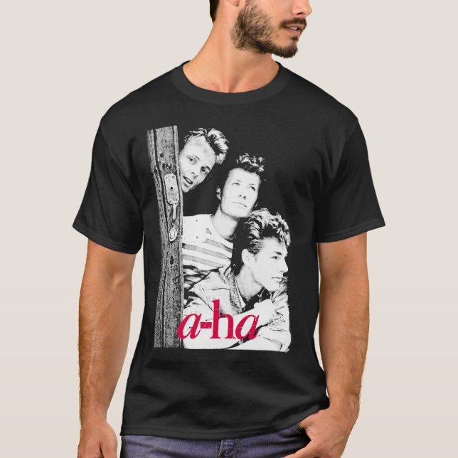 Camiseta a-ha band 80s retro classic tshirt design Classic  (Anverso)