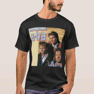 Camiseta A-ha - Mejor álbum en Brasil 1989