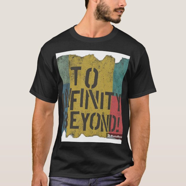 Camiseta ¡A Infinito Más Allá! (Anverso)