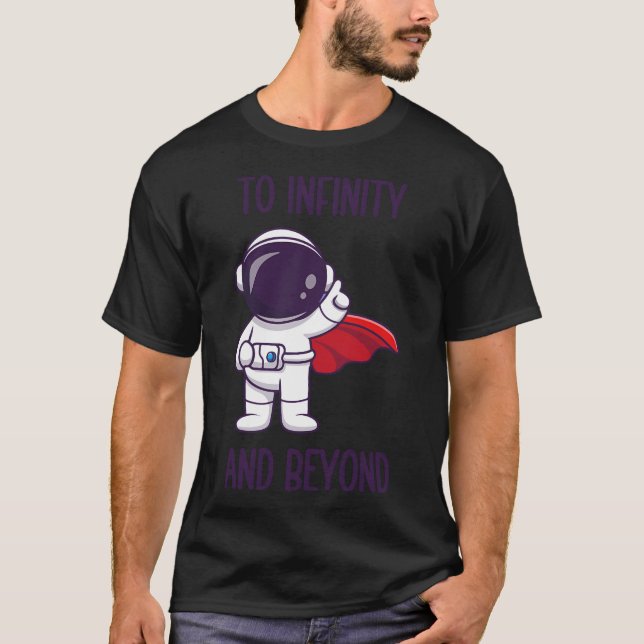 Camiseta A Infinito Y Más Allá (Anverso)