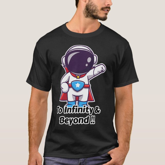 Camiseta A Infinito Y Más Allá (Anverso)