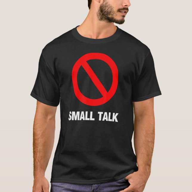 Camiseta A Introvert no le gusta hablar de odio a los peque (Anverso)
