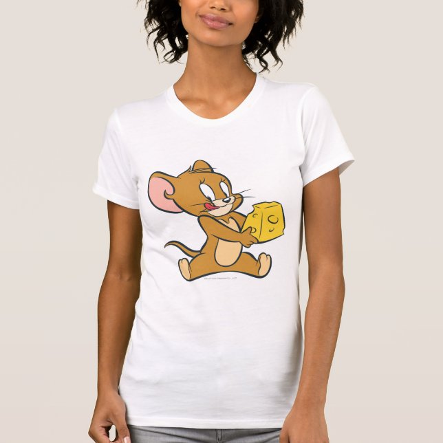 Camiseta A Jerry Le Gusta Su Queso (Anverso)