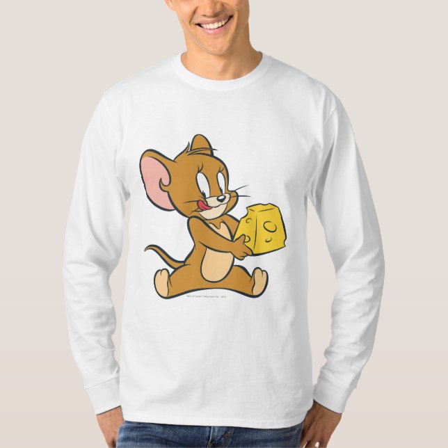 Camiseta A Jerry Le Gusta Su Queso (Anverso)