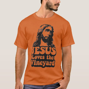 Camiseta A JESUS le encanta el viñedo