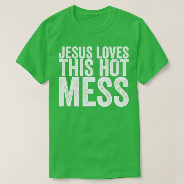 Camiseta A Jesús Le Encanta Este Ajedrez Caliente (Diseño del anverso)