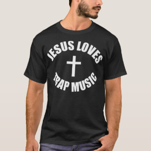 Camiseta A Jesús Le Encanta Trampar Música Hip Hop
