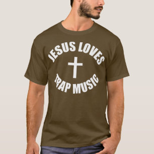 Camiseta A Jesús Le Encanta Trap Music Hip Hop 