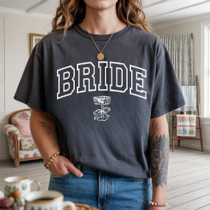 Camiseta a juego para novia y damas de honor para 