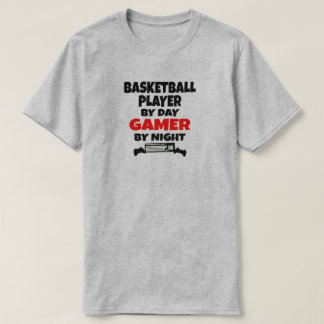 Camiseta A jugador de baloncesto le encanta jugar videojueg