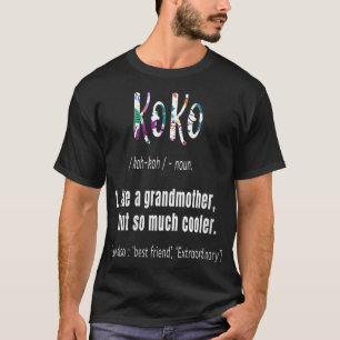Camiseta A KoKo le gusta la abuela pero a muchas madres más