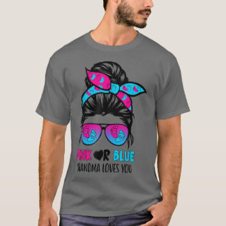 Camiseta A La Abuela Rosa O Azul Le Encanta El Desordenado 