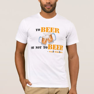 Camiseta A la cerveza o no a la cerveza - shakeAbeer del