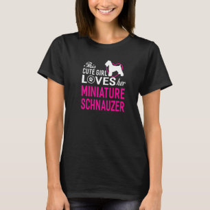Camiseta A la chica le encanta su regalo de mujeres de perr