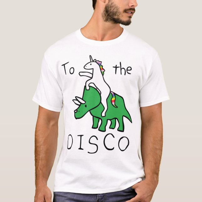 Camiseta A La Discoteca (Anverso)