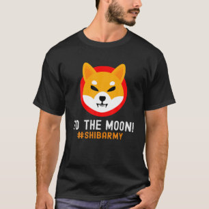 Camiseta A la etiqueta de la luna Shibarmy Shiba Inu Coin C