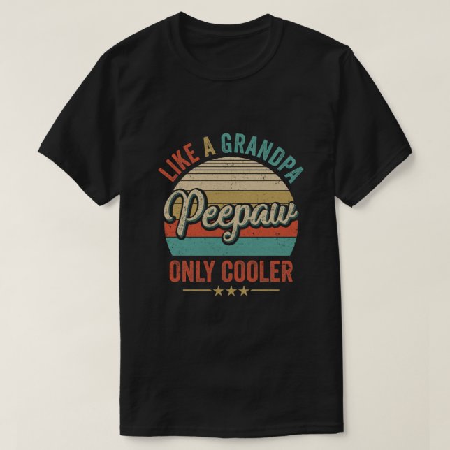 Camiseta A La Gente Le Gusta Un Abuelo Sólo El Fanático Vin (Diseño del anverso)