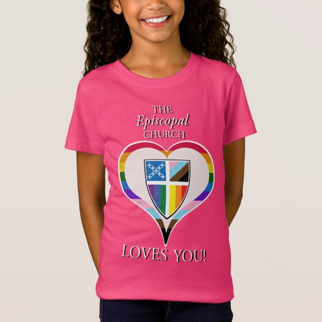 Camiseta ¡A la Iglesia Episcopal le encanta el nuevo diseño (Anverso)