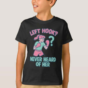 Camiseta A La Izquierda Hook Nunca Se Le Oyó El Diseño De S