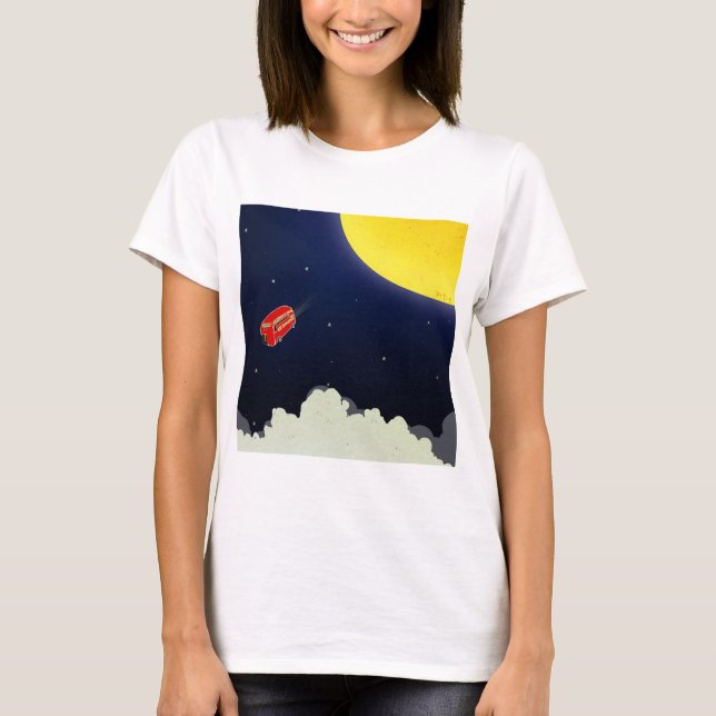 Camiseta A la luna (Anverso)
