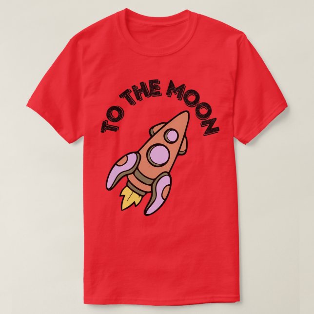 Camiseta A la Luna 9 (Diseño del anverso)