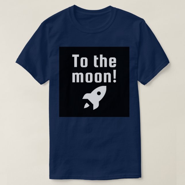 Camiseta A la luna negra (Diseño del anverso)