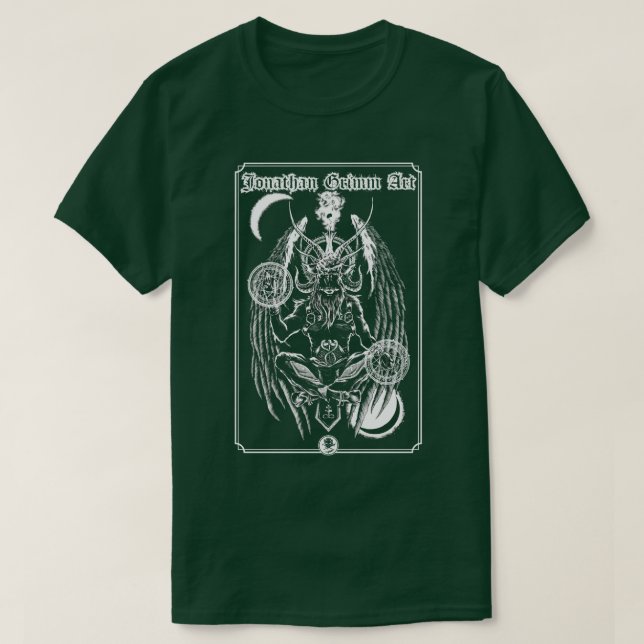 Camiseta A la luz de dos lunas (Diseño del anverso)