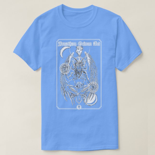 Camiseta A la luz de dos lunas (Diseño del anverso)